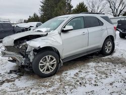 Chevrolet Equinox lt salvage cars for sale: 2017 Chevrolet Equinox LT