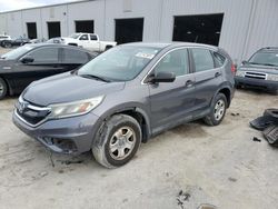 Salvage cars for sale from Copart Jacksonville, FL: 2015 Honda CR-V LX