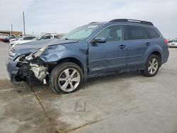 Salvage cars for sale at Grand Prairie, TX auction: 2013 Subaru Outback 3.6R Limited