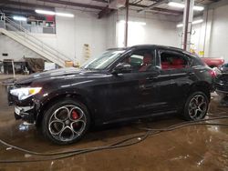 Salvage cars for sale at New Britain, CT auction: 2021 Alfa Romeo Stelvio TI