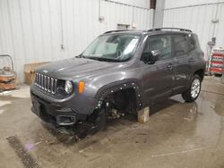 Jeep salvage cars for sale: 2017 Jeep Renegade Latitude