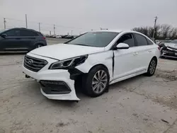 Salvage cars for sale at Oklahoma City, OK auction: 2015 Hyundai Sonata Sport