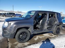 Salvage cars for sale at Littleton, CO auction: 2017 Jeep Renegade Limited