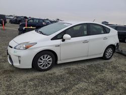 Salvage cars for sale at Antelope, CA auction: 2015 Toyota Prius PLUG-IN