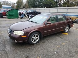 Salvage cars for sale at auction: 2000 Nissan Maxima GLE