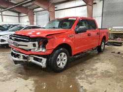 Salvage cars for sale at Lansing, MI auction: 2018 Ford F150 Supercrew