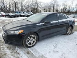 Salvage cars for sale at Baltimore, MD auction: 2018 Ford Fusion SE