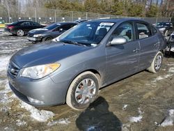 Hyundai salvage cars for sale: 2010 Hyundai Elantra Blue