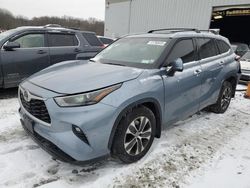 Salvage cars for sale at Windsor, NJ auction: 2022 Toyota Highlander XLE