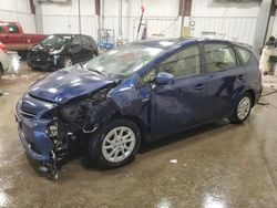 Toyota salvage cars for sale: 2012 Toyota Prius V