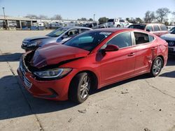 Salvage cars for sale at Sacramento, CA auction: 2017 Hyundai Elantra SE