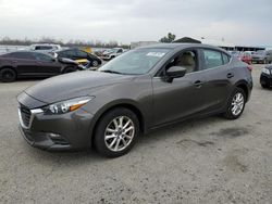 Salvage cars for sale at Fresno, CA auction: 2017 Mazda 3 Sport