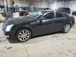 Salvage cars for sale at Woodhaven, MI auction: 2008 Cadillac CTS HI Feature V6