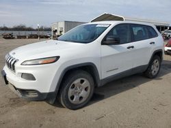 Buy Salvage Cars For Sale now at auction: 2015 Jeep Cherokee Sport