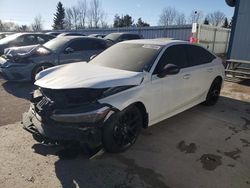 Salvage cars for sale at Bowmanville, ON auction: 2024 Honda Civic Sport