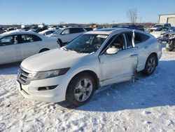 Salvage cars for sale at Kansas City, KS auction: 2010 Honda Accord Crosstour EXL