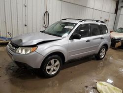 Salvage cars for sale at Franklin, WI auction: 2012 Subaru Forester 2.5X