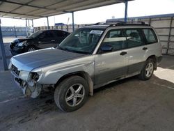 Salvage cars for sale at Anthony, TX auction: 2002 Subaru Forester L