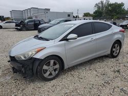 Hyundai salvage cars for sale: 2013 Hyundai Elantra GLS