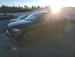 Salvage cars for sale at Windham, ME auction: 2012 Dodge Durango GT