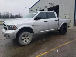 Salvage trucks for sale at Rogersville, MO auction: 2015 Dodge RAM 1500 SLT