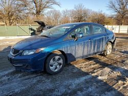 Salvage Cars with No Bids Yet For Sale at auction: 2013 Honda Civic LX