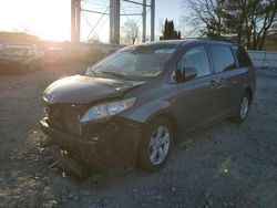 Toyota Sienna le salvage cars for sale: 2013 Toyota Sienna LE