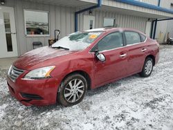 Salvage cars for sale at Earlington, KY auction: 2014 Nissan Sentra S