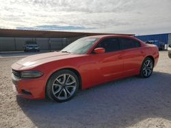 Salvage cars for sale at Andrews, TX auction: 2015 Dodge Charger R/T