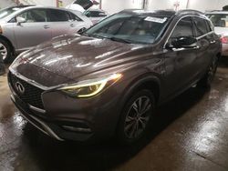 Salvage cars for sale at New Britain, CT auction: 2017 Infiniti QX30 Base