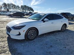 Carros salvage a la venta en subasta: 2023 Hyundai Sonata Hybrid