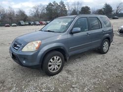 Salvage cars for sale at Madisonville, TN auction: 2006 Honda CR-V SE