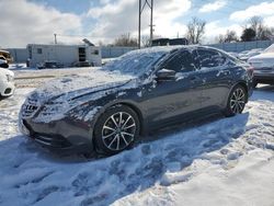 Salvage cars for sale at Oklahoma City, OK auction: 2015 Acura TLX Tech