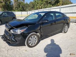 Salvage cars for sale at Fort Pierce, FL auction: 2023 KIA Rio LX