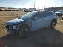 Salvage cars for sale at Colorado Springs, CO auction: 2019 Subaru Crosstrek Premium