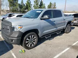 2018 Toyota Tundra Crewmax Limited en venta en Rancho Cucamonga, CA