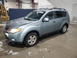 Salvage cars for sale at Ellwood City, PA auction: 2007 Mitsubishi Outlander LS