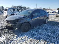 Vehiculos salvage en venta de Copart Mebane, NC: 2017 Toyota Corolla L