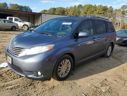 Toyota salvage cars for sale: 2017 Toyota Sienna XLE