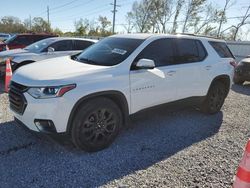 Chevrolet salvage cars for sale: 2019 Chevrolet Traverse RS