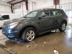 Vehiculos salvage en venta de Copart Franklin, WI: 2017 Chevrolet Equinox LS