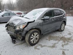 Salvage cars for sale from Copart Marlboro, NY: 2014 Honda CR-V EXL