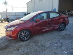 Salvage cars for sale at Jacksonville, FL auction: 2021 Nissan Versa SV