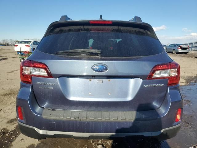 2016 Subaru Outback 2.5I Limited