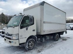 Salvage trucks for sale at West Warren, MA auction: 2017 Hino 155