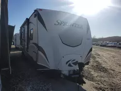 Keystone Sprinter salvage cars for sale: 2013 Keystone Sprinter