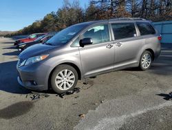 Toyota Sienna xle Vehiculos salvage en venta: 2017 Toyota Sienna XLE