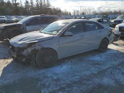 Salvage cars for sale from Copart Bowmanville, ON: 2022 Hyundai Elantra SEL