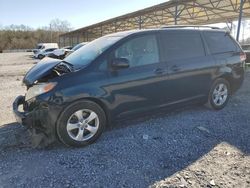 Salvage cars for sale at Cartersville, GA auction: 2011 Toyota Sienna LE