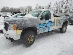 Salvage trucks for sale at Central Square, NY auction: 2013 GMC Sierra K2500 Heavy Duty